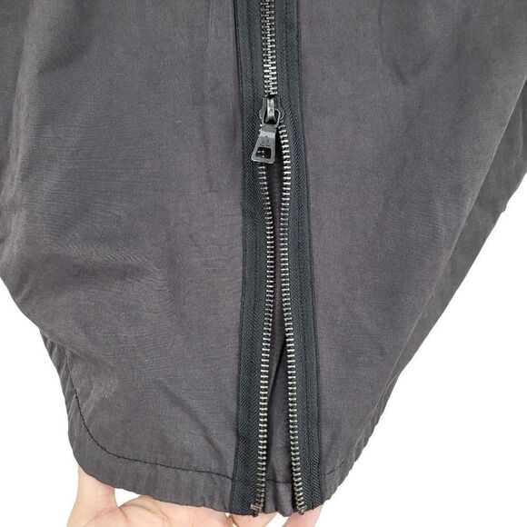 Sam Edelman Jacket Quilted Drawstring Black S Riding Equestrian Utilitarian - Picture 7 of 16